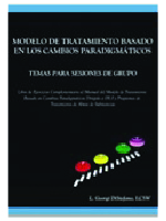 Paradigm Developmental Model of Treatment: Group Topics Spanish Edition cover