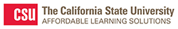 California State University Affordable Learning Solutions logo
